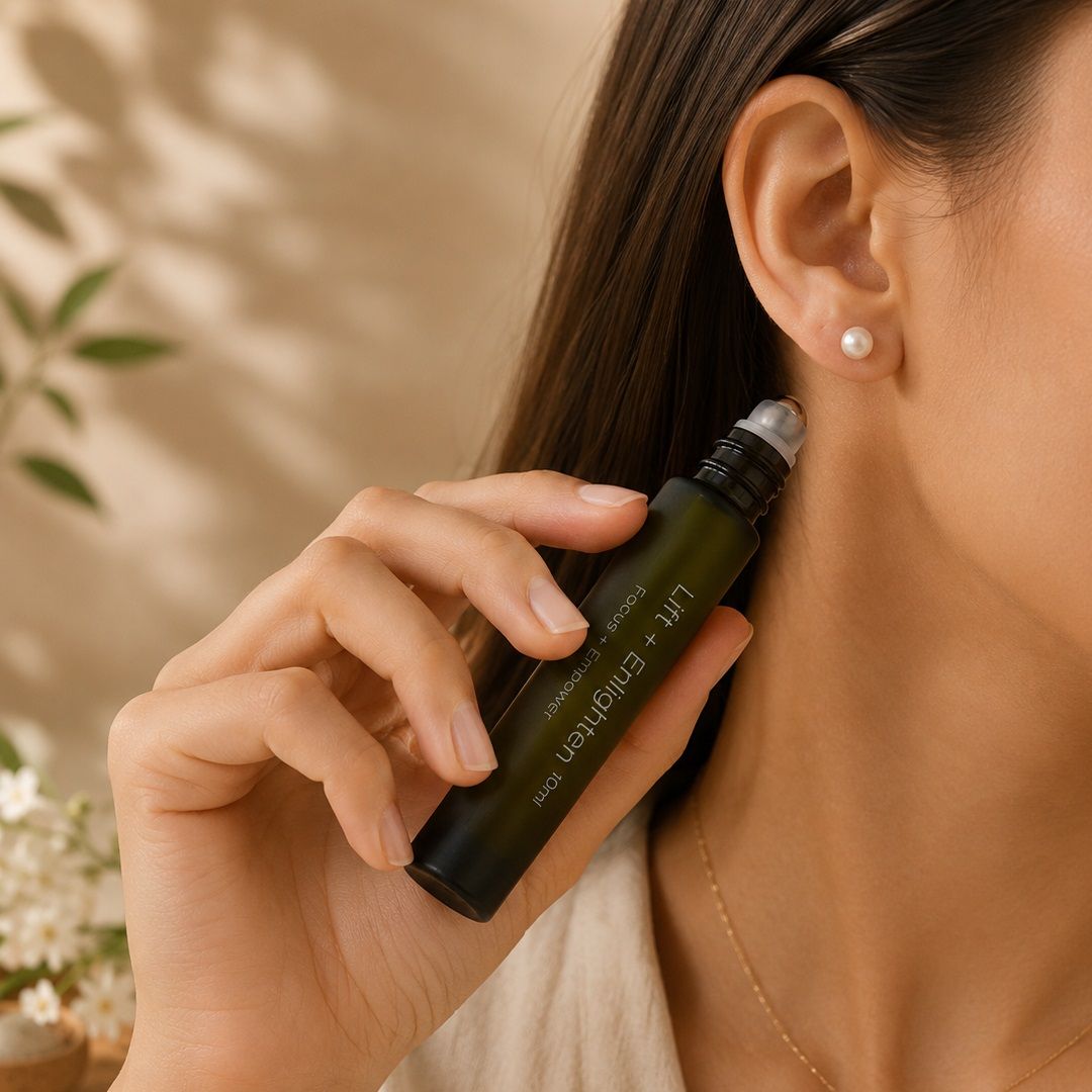 Lift + Enlighten Essential Oil Roller — Mood Uplift, Social Confidence & Emotional Brightening Ritual