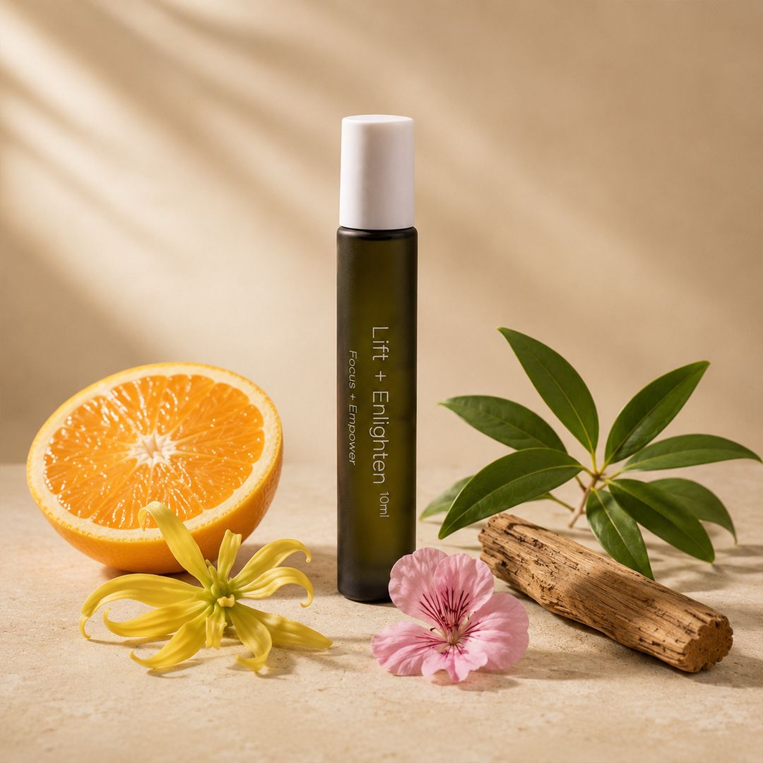Lift + Enlighten Essential Oil Roller — Mood Uplift, Social Confidence & Emotional Brightening Ritual
