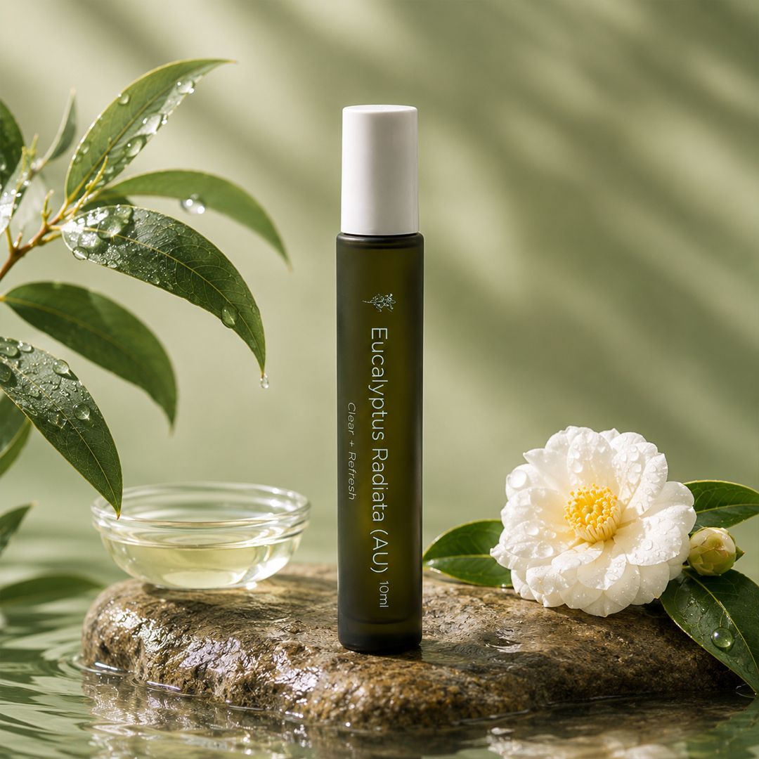 Eucalyptus Essential Oil Roller — Breath Support, Mental Clarity & Focus Ritual