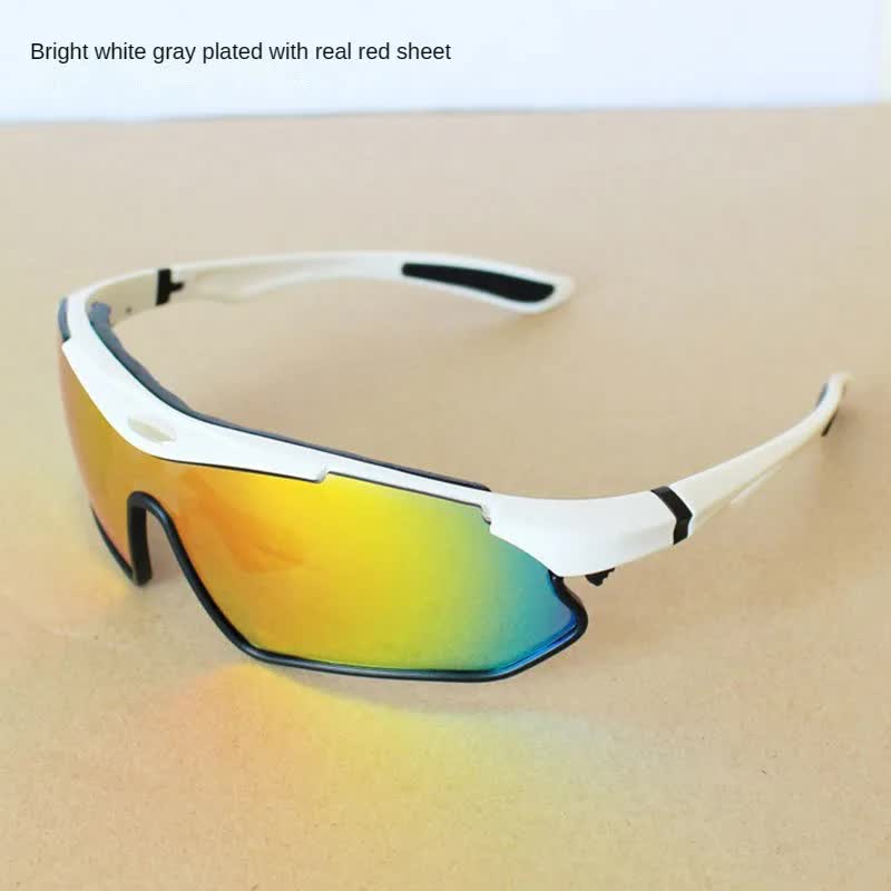 Multifunctional Cycling Glasses - Windproof and UV Protection Sports Eyewear White