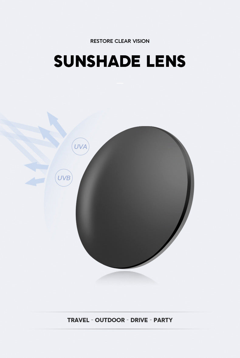 Gold + Green 2-PCS Retro Oval Sunglasses with UV Protection for Men & Women