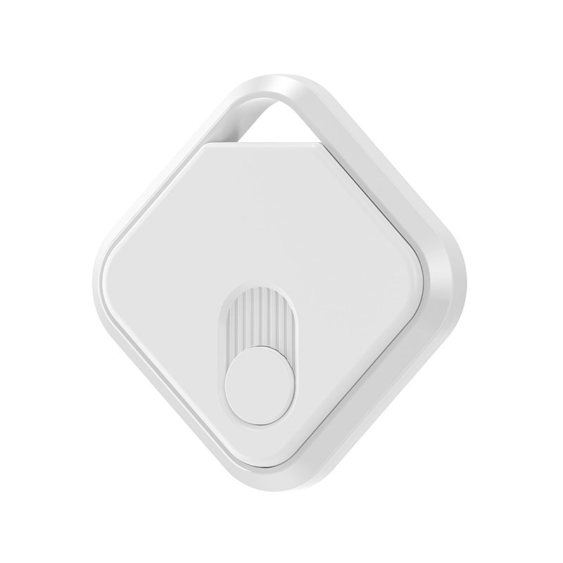 White GPS Locator - Apple Find My Compatible, Key Finder, Item Tracker, Anti-Theft