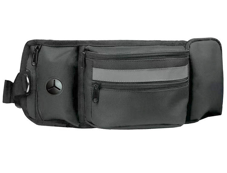 Multi-Function Dog Training Belt Bag with Water Bottle Holder - Black
