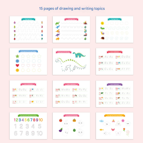 Interactive Human Body Busy Book Set (2 Books) - Educational Quiet Learning Toy for Toddlers