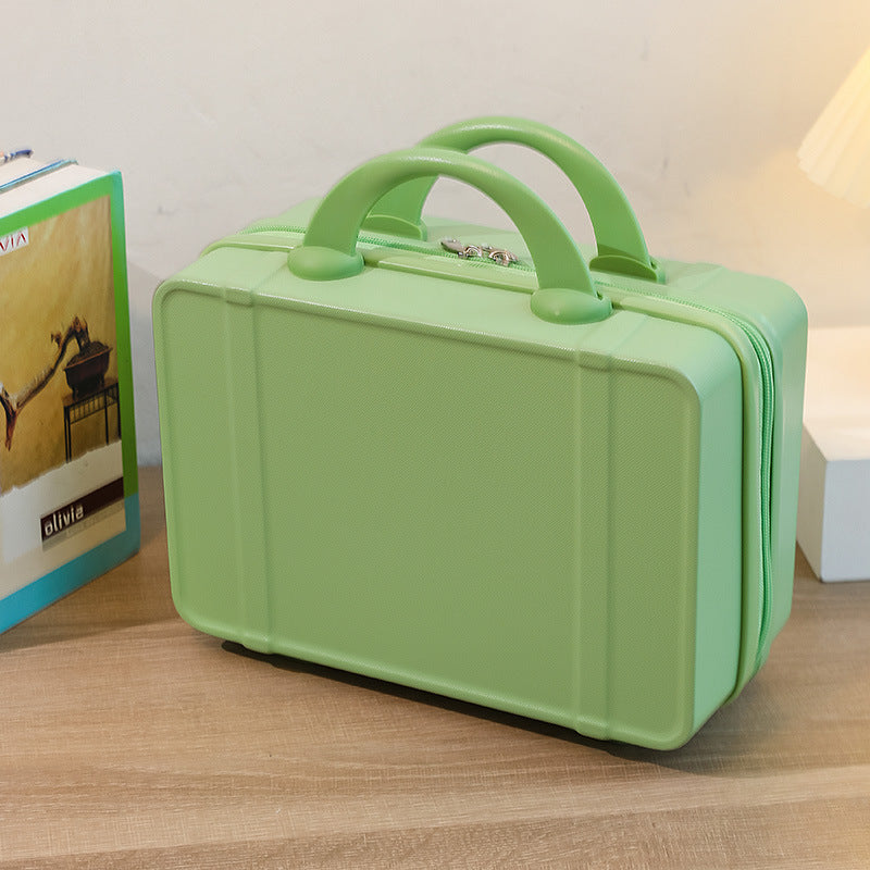 Personalized stylish and lightweight Green mini suitcase for short trips