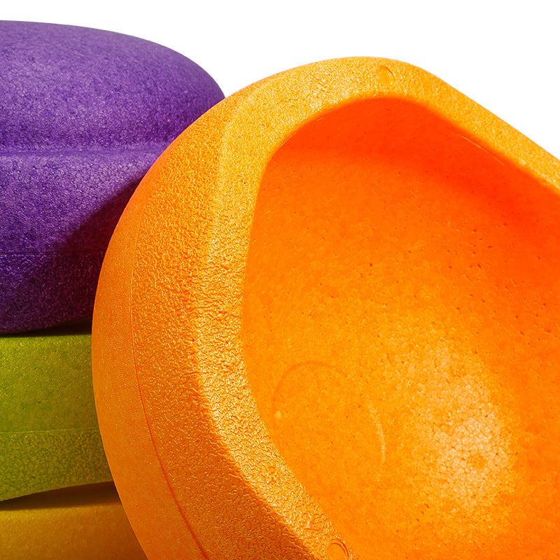 Rainbow Balance Stepping Stone - Sensory Training Toy for Kids, Blue circle Step