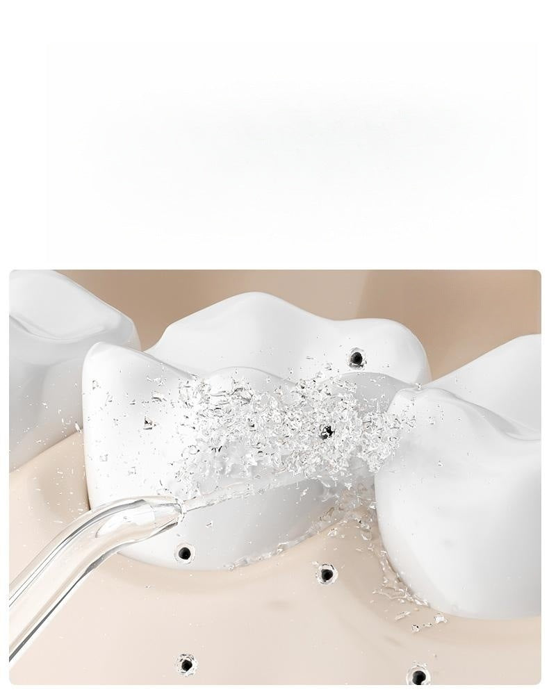 Portable Electric Water Flosser - USB-C Rechargeable, Multiple Modes, Gingival Protection(green)