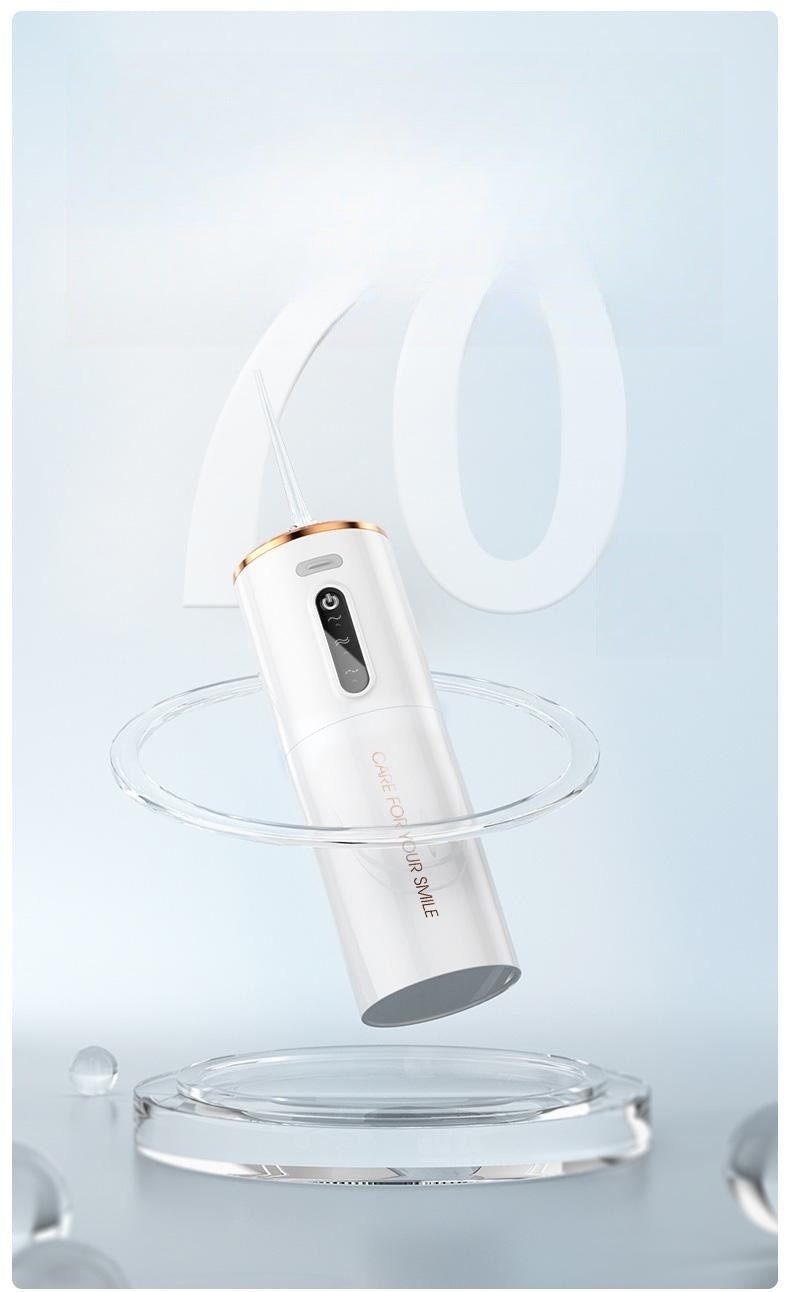 Portable Electric Water Flosser - USB-C Rechargeable, Multiple Modes, Gingival Protection(Pink)