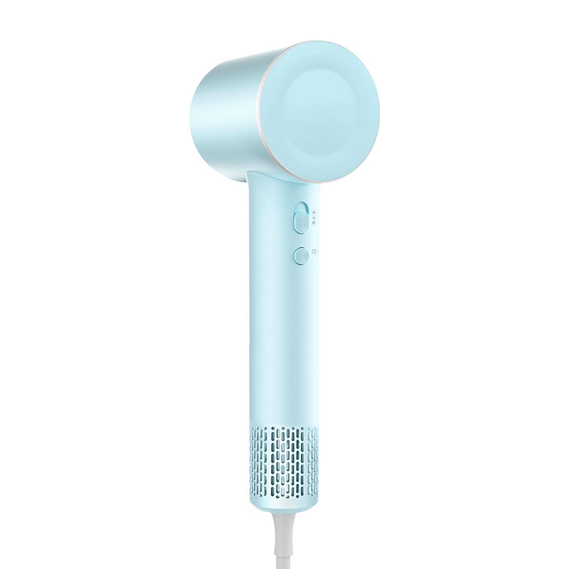 High-Speed Ionic Hair Dryer - 110,000 RPM Motor, 70m/s Airflow, Low Noise(Blue)