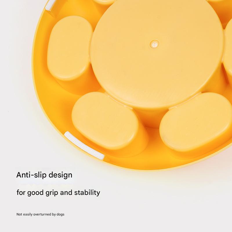 Interactive Pet Slow Feeder & Puzzle Toy - Press to Dispense Food, Improves Digestion(green)