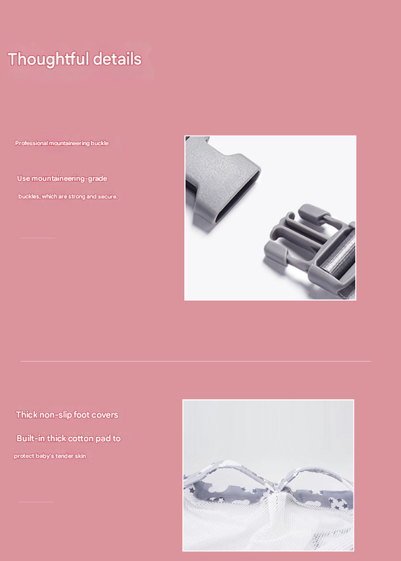 Ergonomic Baby Sling Carrier - Breathable Mesh Wrap for Newborns & Toddlers (Gray Bear)