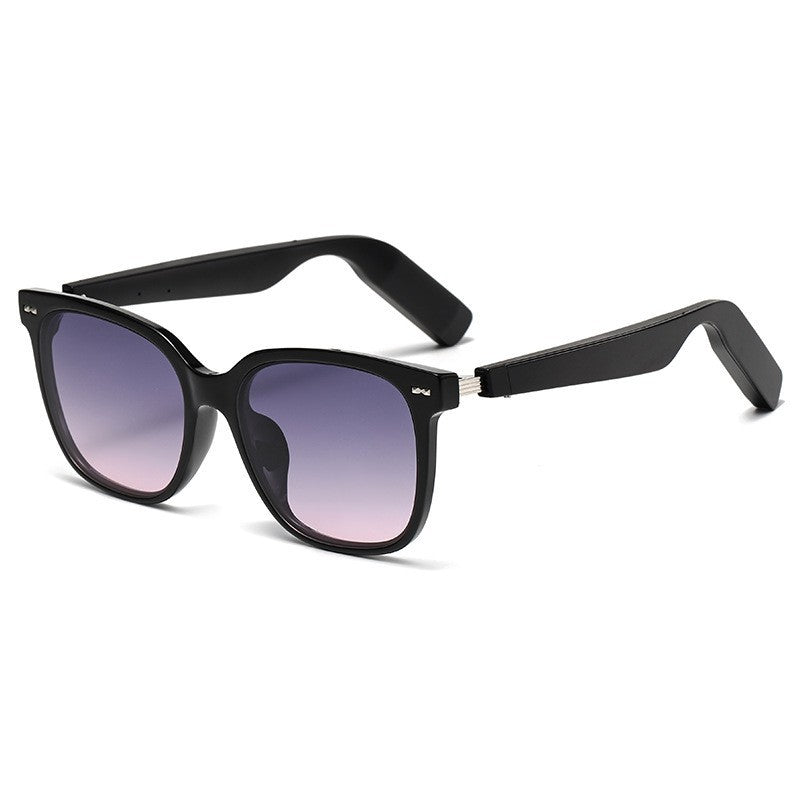 Purple lenses Fashion Bluetooth Music Sunglasses - UV Protection Eyewear with Speakers