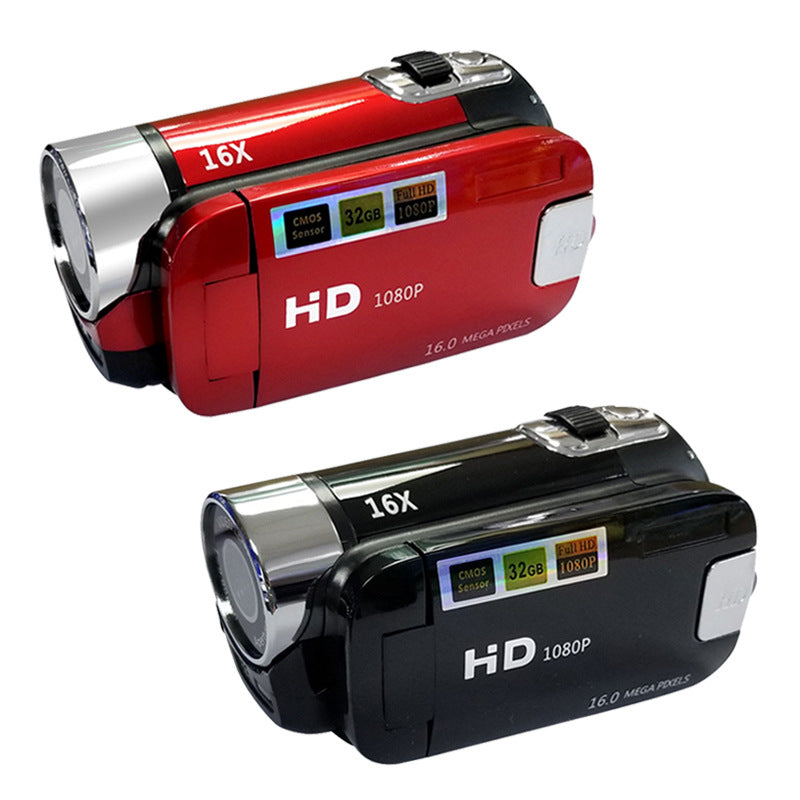 Pink Capture Life's Moments: HD 1080P Digital Camcorder - 16MP Photos, 16X Digital Zoom, 2.7 LCD Screen"