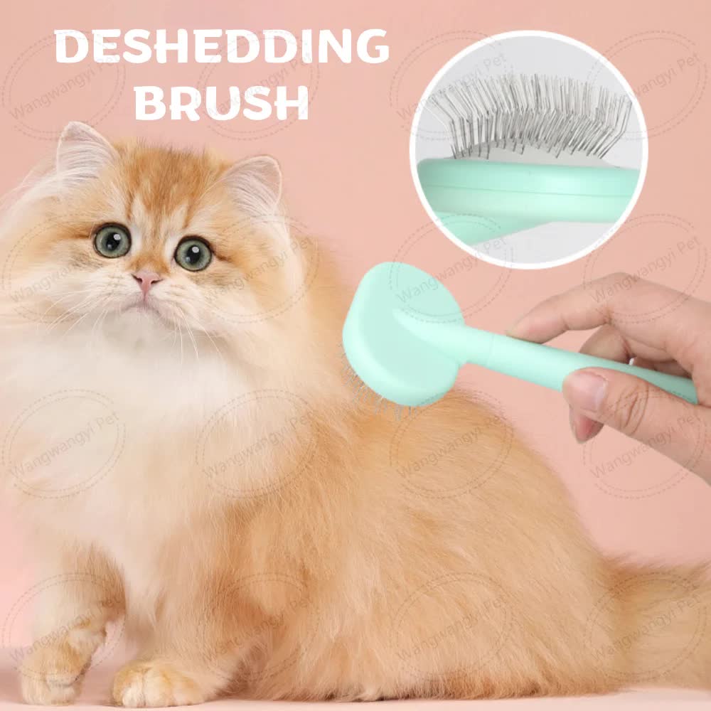 Green And Blue Complete 5-in-1 Pet Grooming Care Kit - Professional Deshedding Brushes, Combs & Nail Clippers Set for Dogs & Cats
