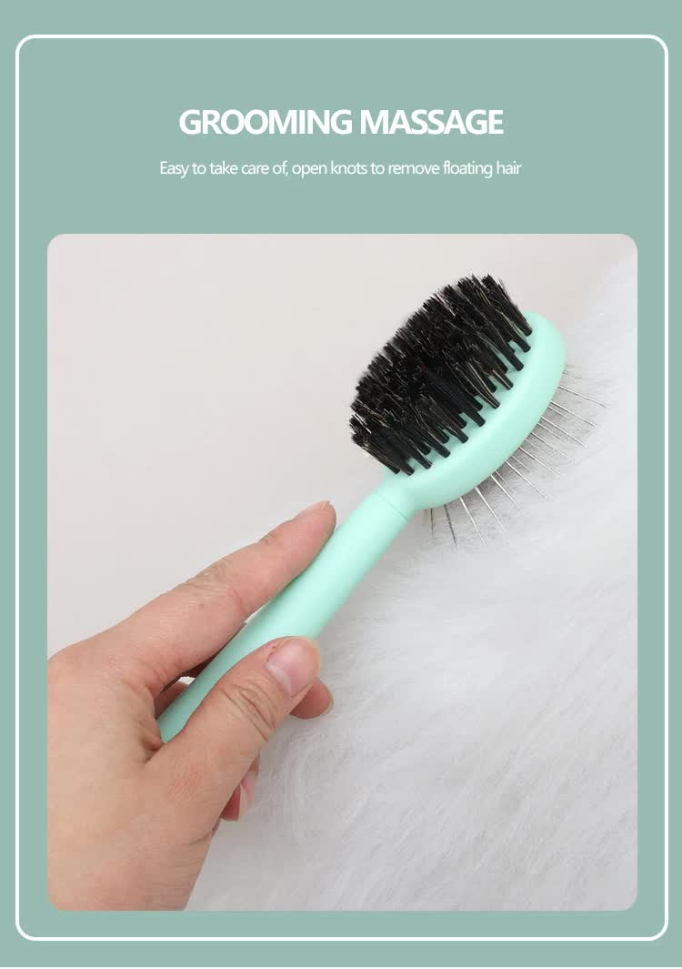 Pink And Blue Complete 5-in-1 Pet Grooming Care Kit - Professional Deshedding Brushes, Combs & Nail Clippers Set for Dogs & Cats