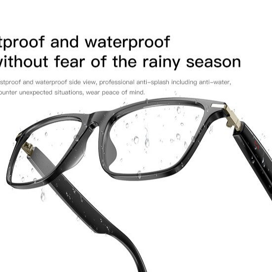 Transparent Smart Bluetooth Audio Sunglasses - Hands-Free Calls & Music Streaming Eyewear