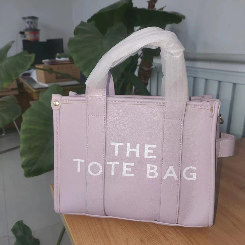 Stylish PU Leather Handbag & Crossbody - Large Capacity(Purple)