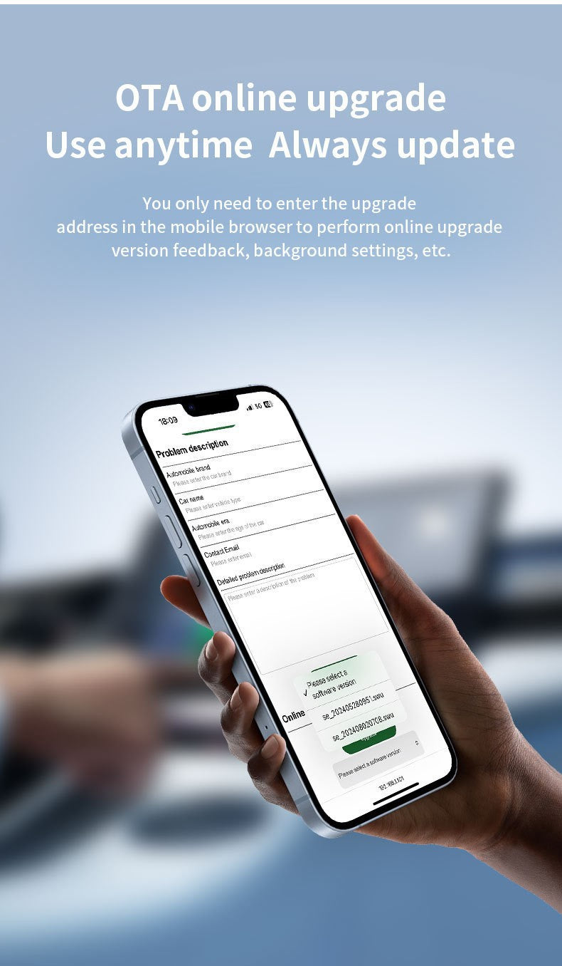 2-in-1 Wireless CarPlay & Android Auto Adapter - Plug & Play Dongle for Cars(Applicable to iPhone-Black)