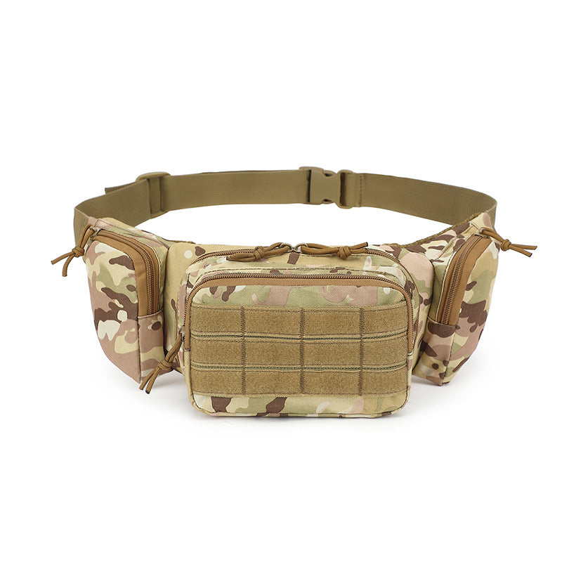 Tactical Waist Pack & Concealed Carry Bag - Multi-Pocket Fanny Pack with Adjustable Strap(Camouflage)