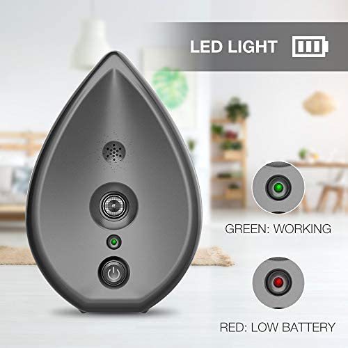 Automatic Ultrasonic Dog Bark Deterrent - Up to 50ft Range, Safe Frequency Conversion, Indoor Use(gold)