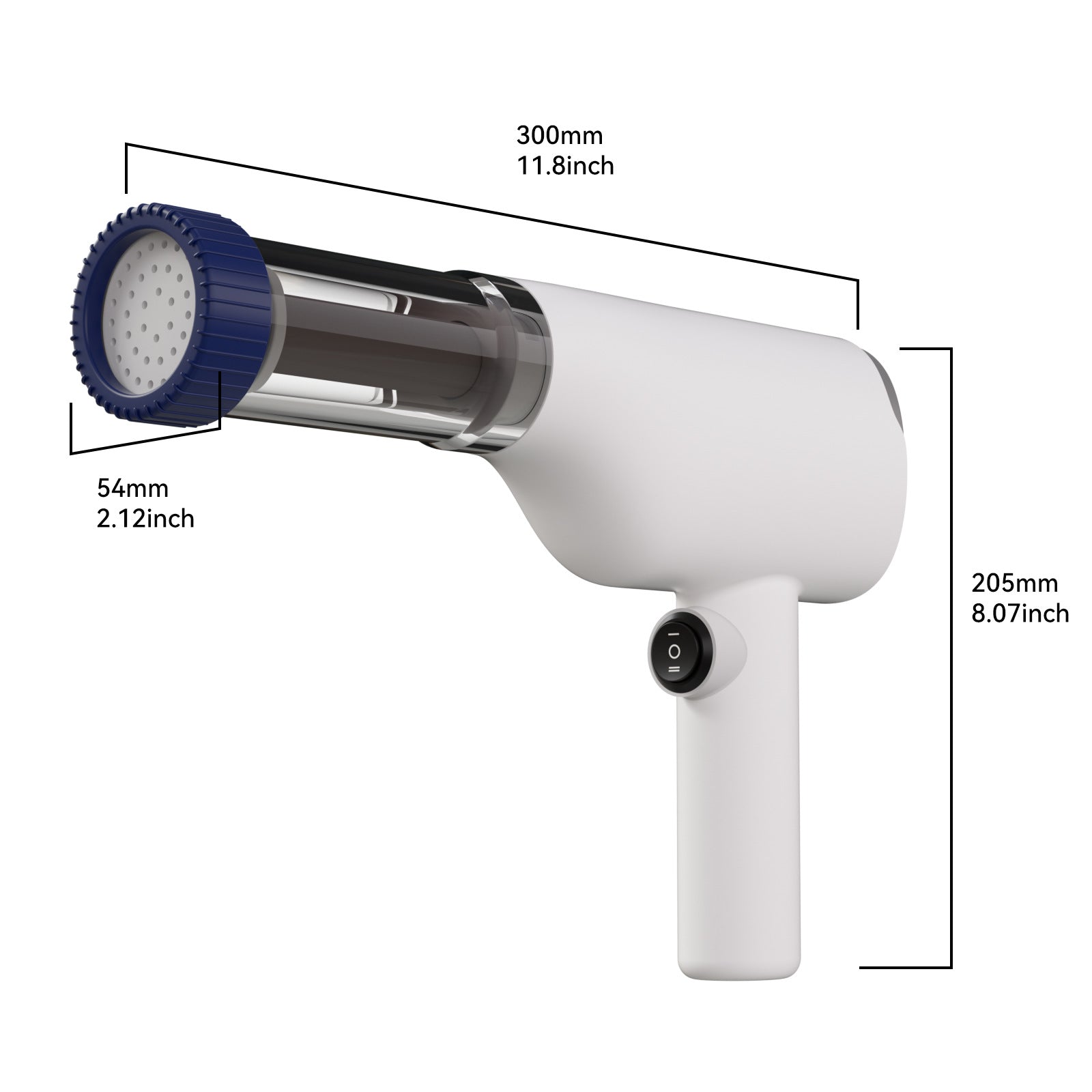 White Portable Rechargeable Noodle Maker - Multiple Shaping Discs