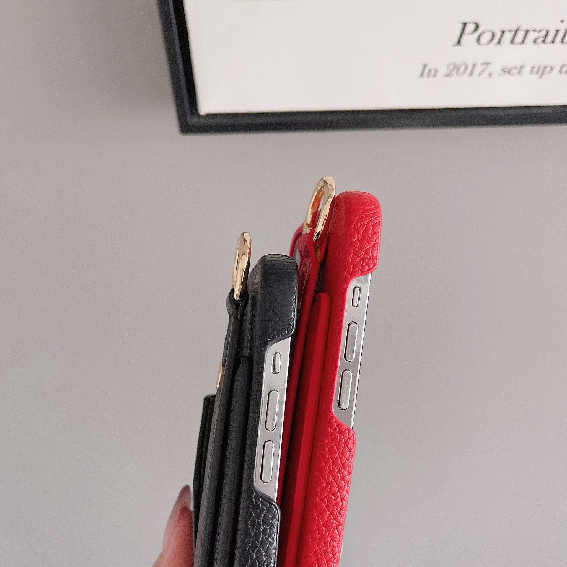 Beige Chic PU Leather Crossbody Wallet Case for iPhone 16 Pro - Card Holder with Detachable Strap & Finger Ring Grip