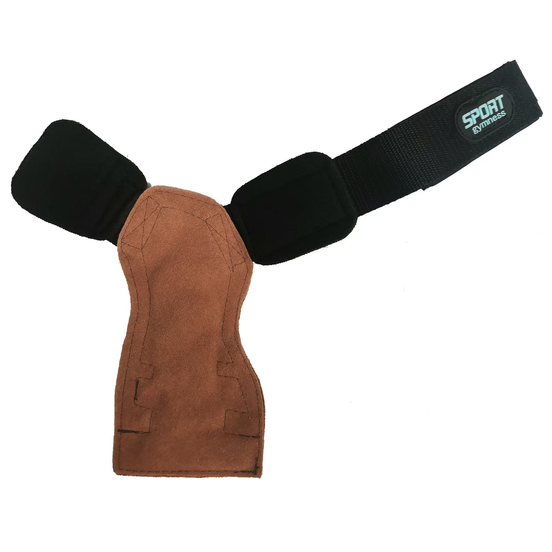 Size S Dark Brown Premium Cowhide Leather Weightlifting Gloves with Wrist Support - Non-Slip Grip, Breathable Fitness Workout Gloves for Gym, WODs, Dumbbells