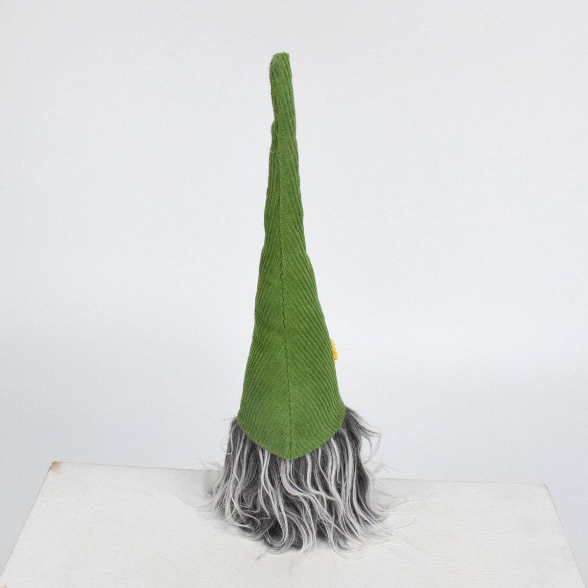 2 Pcs Charming Green Gnome - Plush Faceless Gonk with Long Dangle Legs - Adorable Shelf Sitter Home Decor Accent