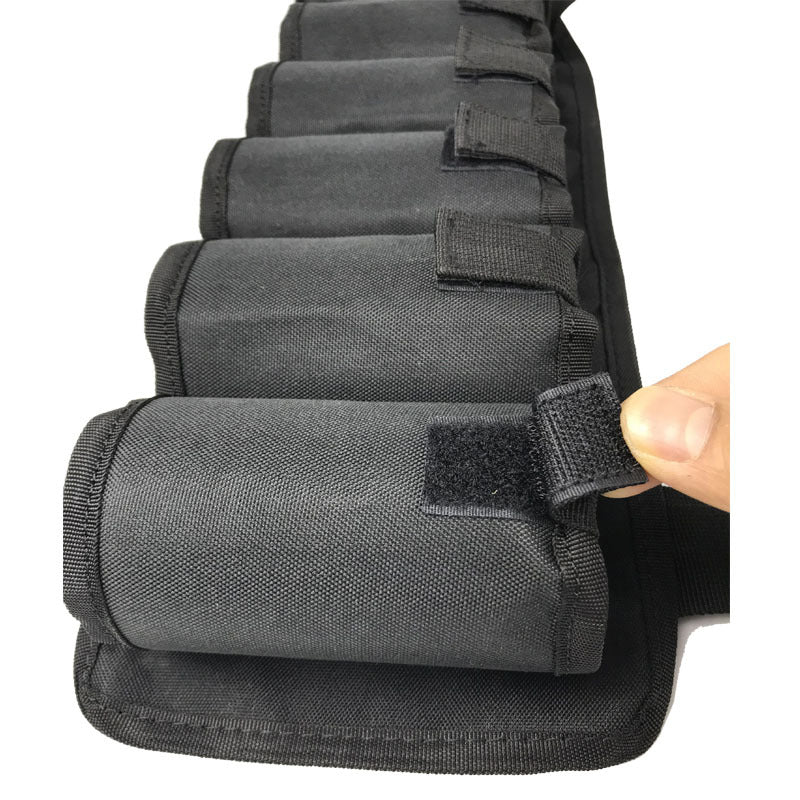 Black Ultimate 12-Can Beverage Carrier Vest - Hands-Free Outdoor Party Backpack