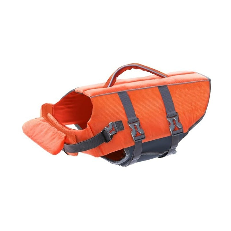 Orange Adjustable Granby Dog Life Vest for Swimming