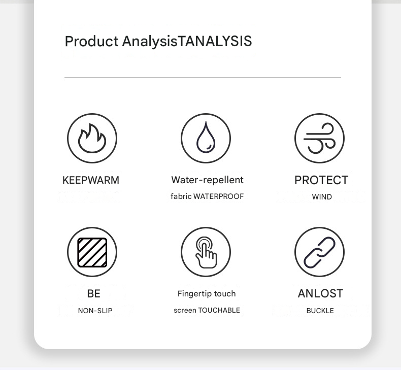 Off White Kids' Waterproof Ski Mittens - Thermal Winter Snow Mitts with Touchscreen Compatibility (Ages 6-12)