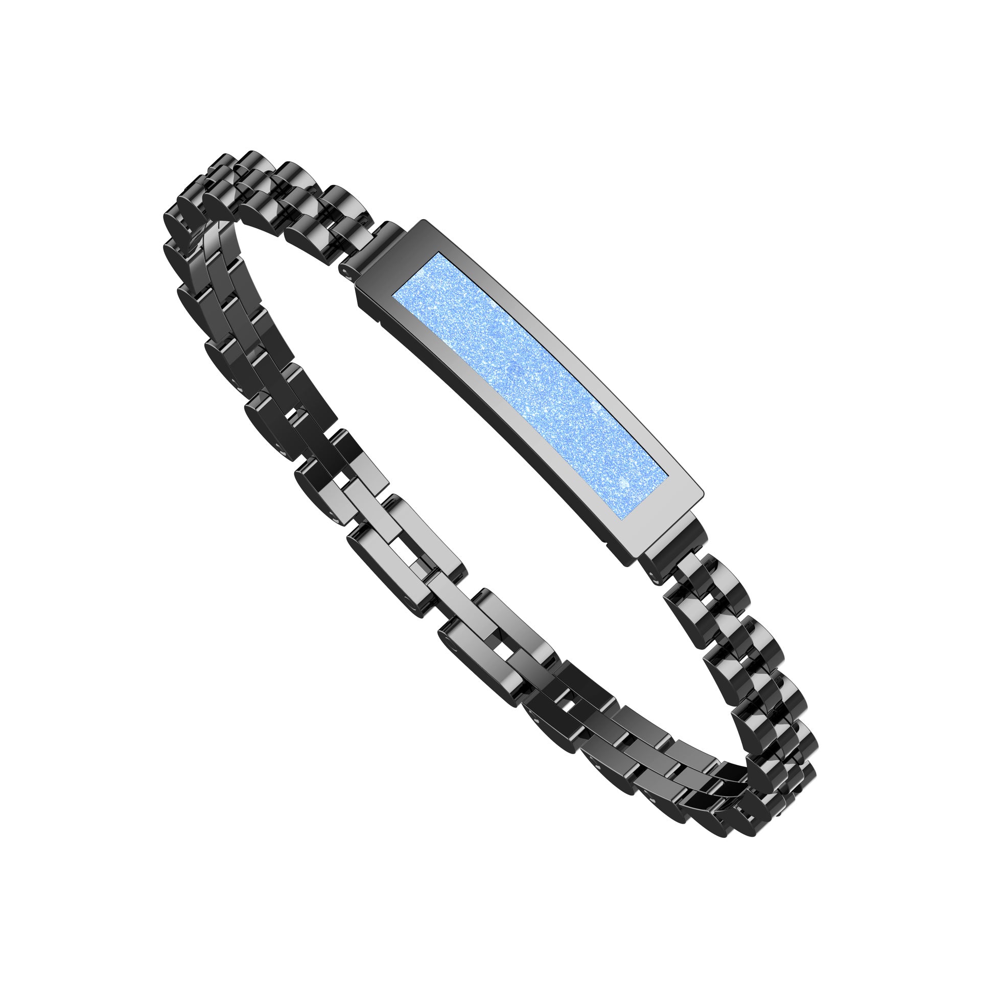 Elegant Smart Fitness Tracker Bracelet - Heart Rate, Sleep & Activity Monitoring, IP68 Waterproof(black)