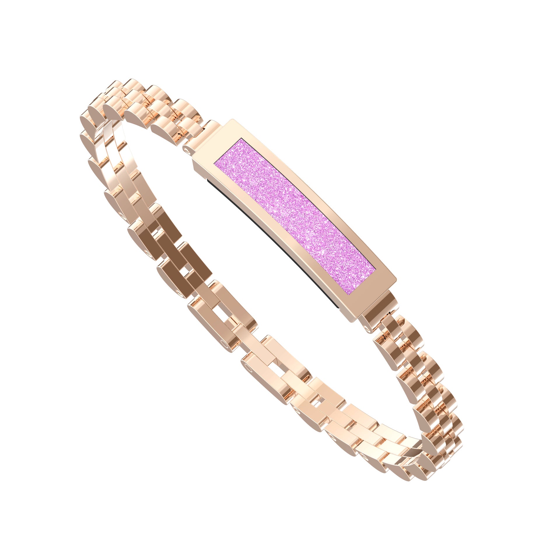 Elegant Smart Fitness Tracker Bracelet - Heart Rate, Sleep & Activity Monitoring, IP68 Waterproof(Gold)