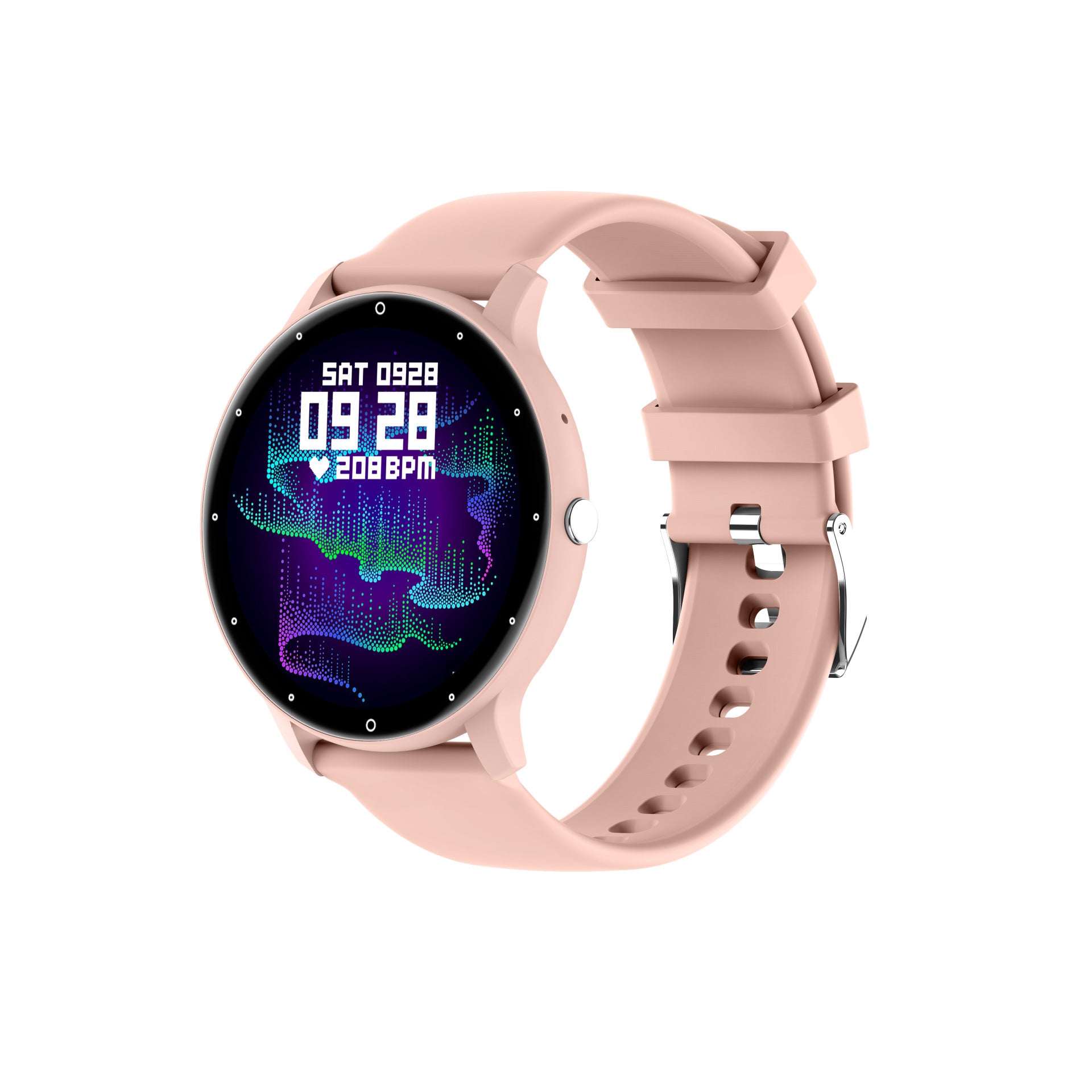Feature-Rich Smartwatch: 1.28 HD Display Bluetooth Calling Extensive Sports Tracking (pink)"
