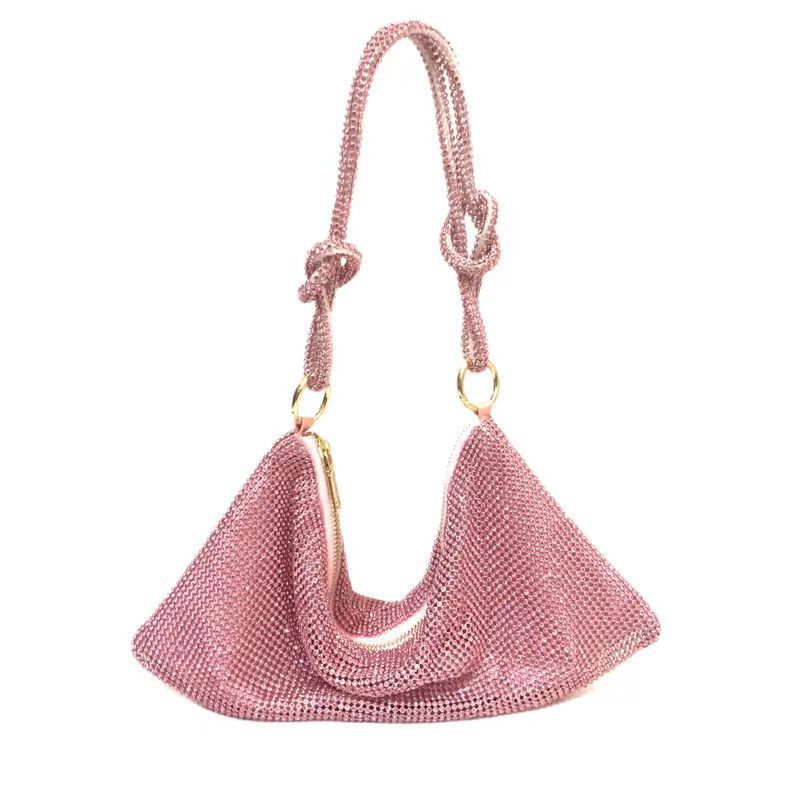 Modern Handbag - Elegant with Decorative Accents(pink) 34*16*1CM