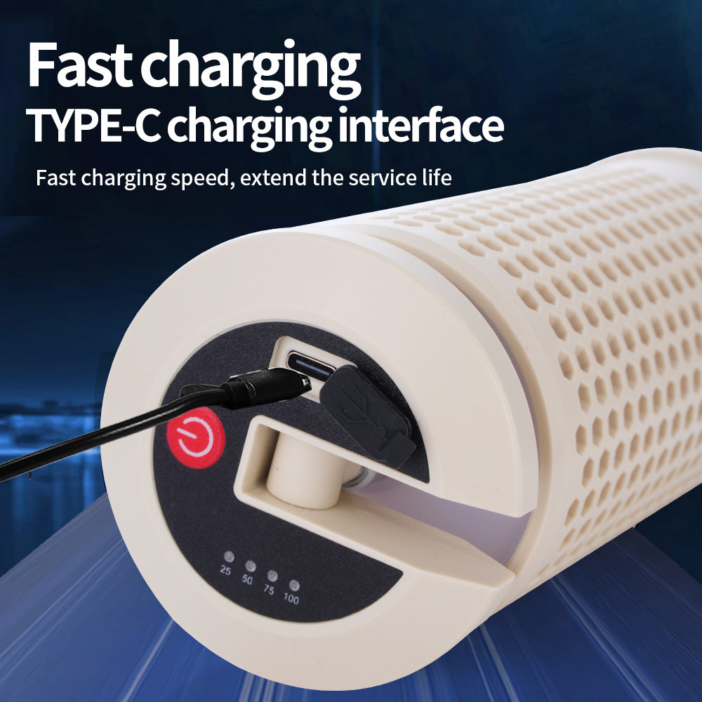 Collapsible LED Camping Lantern with 45-Hour Battery Life, USB-C Charging & Atmosphere Lighting(Khaki)