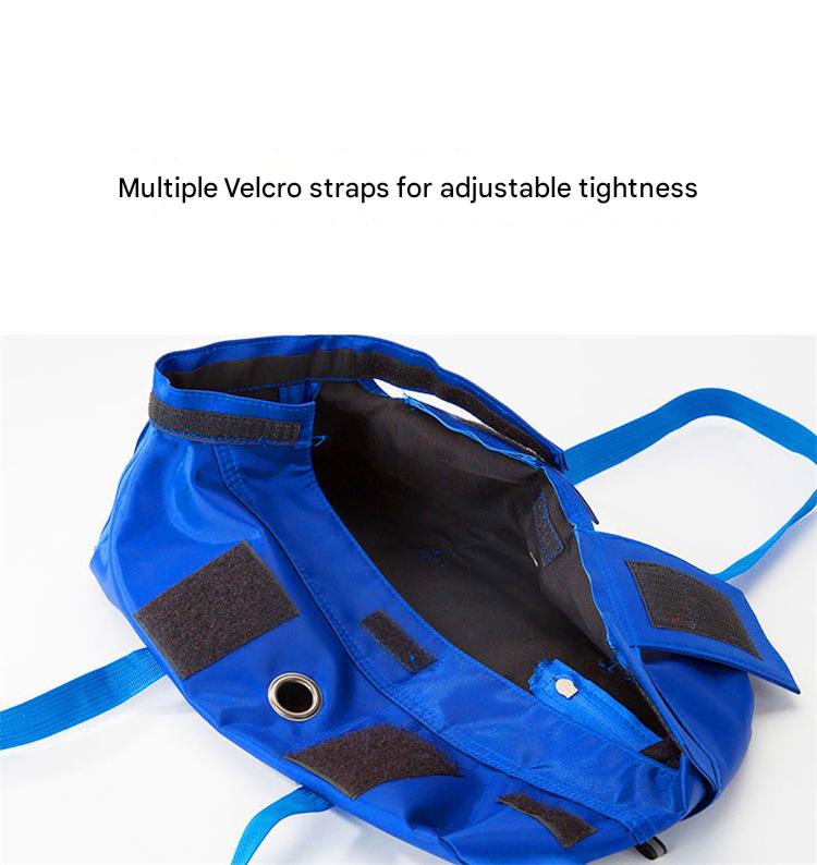 Size S Yellow Multi-Functional Cat Grooming Bag - Anti-Scratch Restraint Pouch for Nail Trimming and Vet Visits