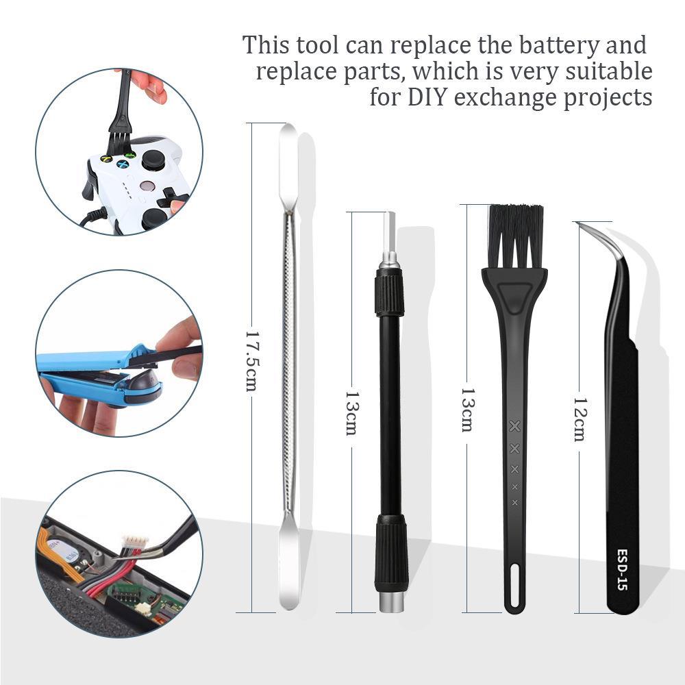 Professional 142-in-1 Precision Screwdriver Repair Tool Kit in Portable Oxford Bag(blue)