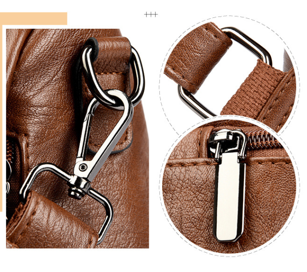 White Women's Anti-Theft Backpack Purse Soft Faux Leather Convertible Rucksack Shoulder Bag Large Capacity 31cm for Travel Work Daily Use