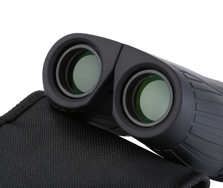 Compact 12x25 Binoculars High Power HD BAK4 Prism Waterproof Telescope for Bird Watching Hiking Travel Concerts