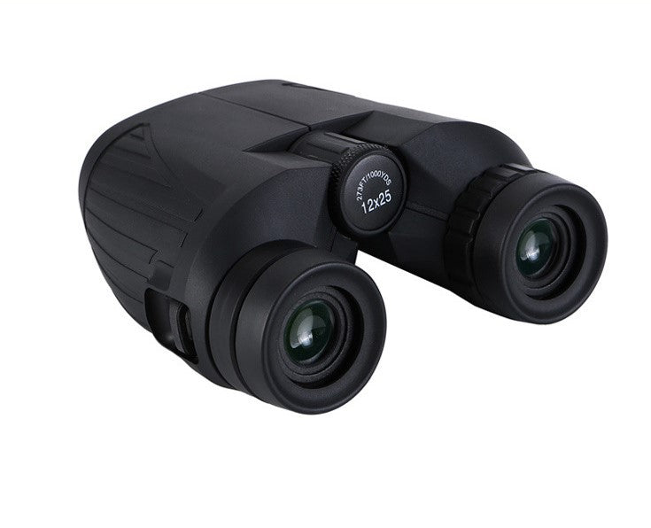 Compact 12x25 Binoculars High Power HD BAK4 Prism Waterproof Telescope for Bird Watching Hiking Travel Concerts