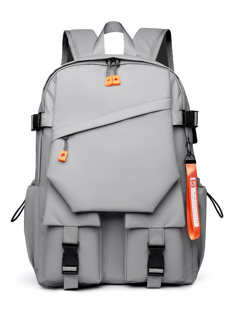 Grey Professional Business and Travel Backpack | Large Capacity 15.6 Inch Laptop Compartment | Water-Resistant Functional Design