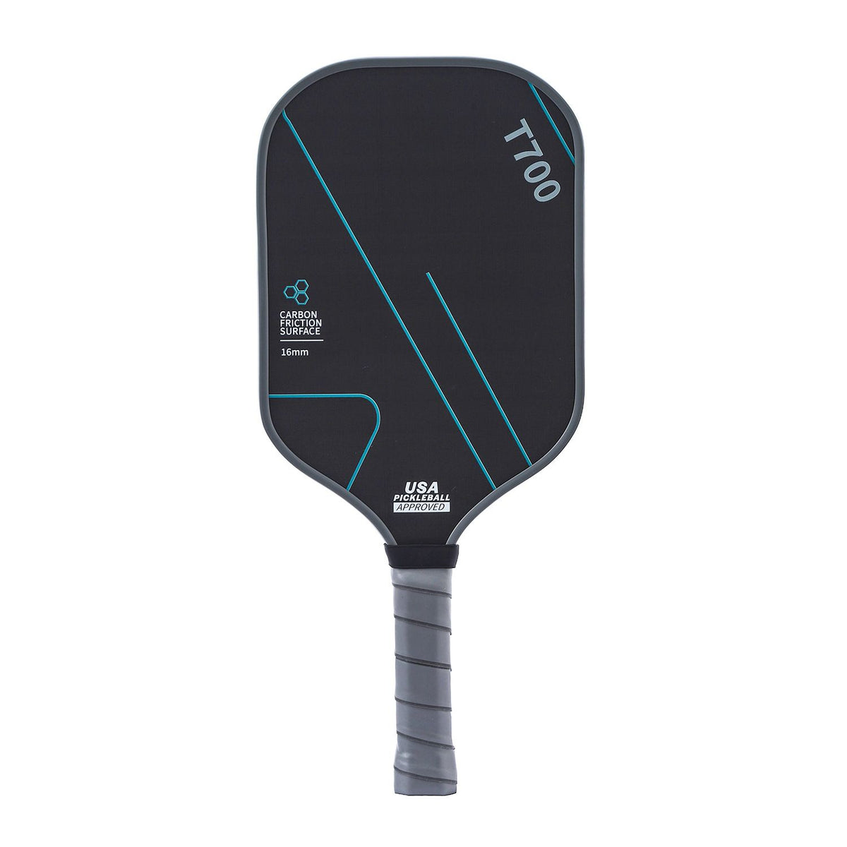 Blue and Black T700 Carbon Fiber Pickleball Paddle Set – Lightweight Paddle with Carry Bag & 2 Balls
