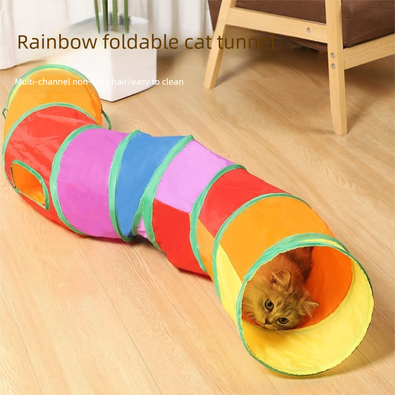 Direct connection type Cat Track Ball Toy β Wave-Shaped Wall Mount Puzzle for Indoor Cats, with Rolling Balls and Suction Cups
