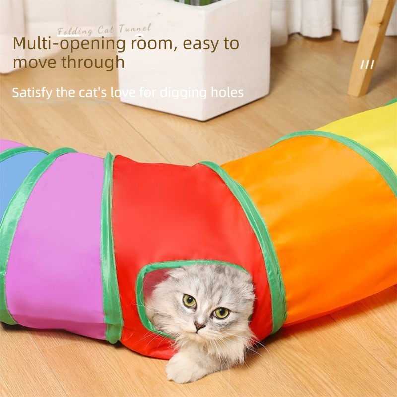 Cat Track Ball Toy – Wave-Shaped Wall Mount Puzzle for Indoor Cats, with Rolling Balls and Suction Cups(Square)
