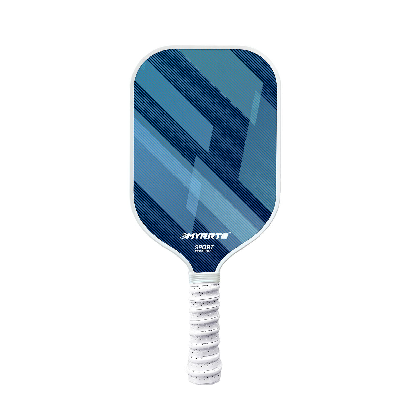 4-piece Blue Complete Pickleball Training Set Pickleball Starter Training Kit with Paddle Ball Retriever Rebound Trainer and Practice Ball
