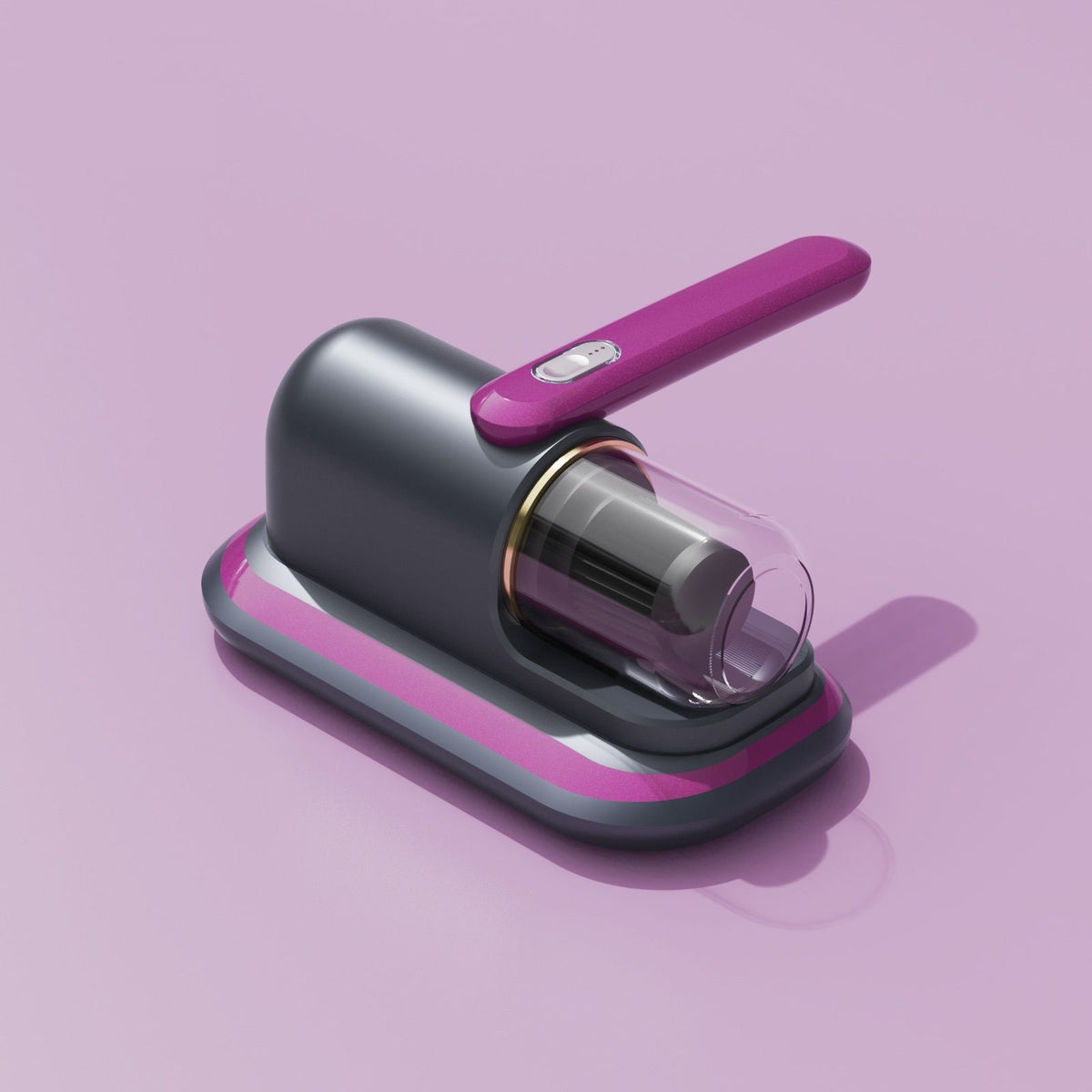 2-piece Home Cleaning Bundle - Purple UV Mattress Mite Vacuum Cleaner & White Cordless Handheld Stick Vacuum Set, Wireless Rechargeable Home Car Pet Hair Cleaning Kit