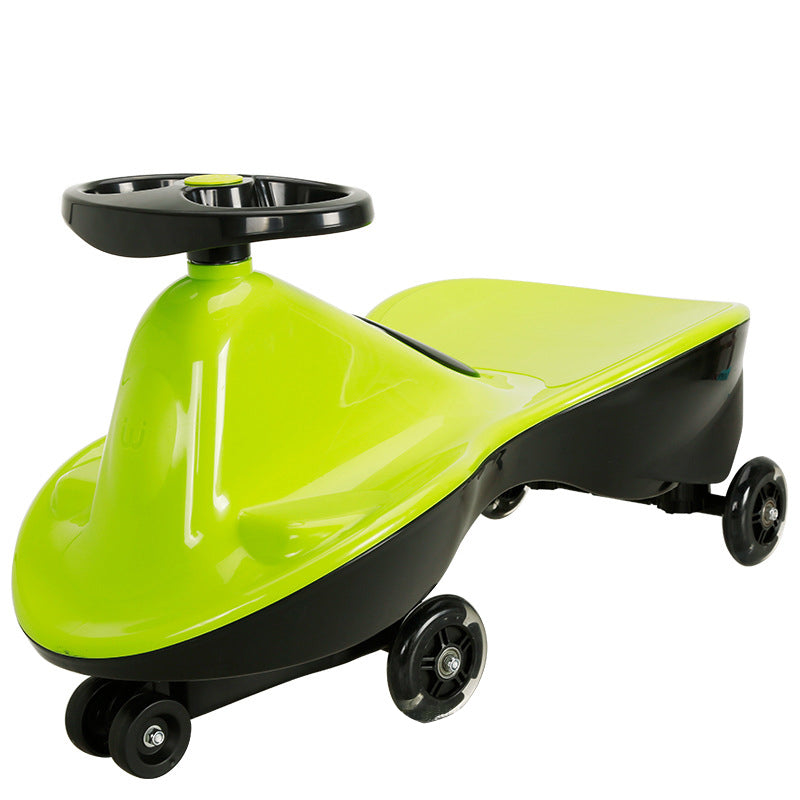Green-Glide Walker Swing Car Twist Car Rind On Toy Italian Designer For Children Outdoor
