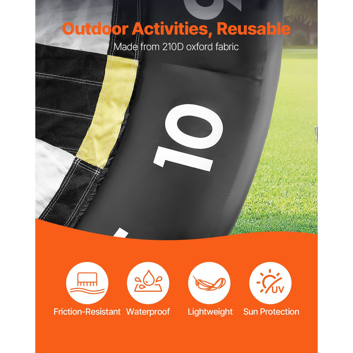 Inflatable Soccer Dart Board, over 2.5 m High Giant Soccer Dart Board with 9 Kick Balls & Air Pump, 2-Minutes Setup & Storage Bag for Easy Carrying, for Giant Yard Games, Giant Kick Darts Game