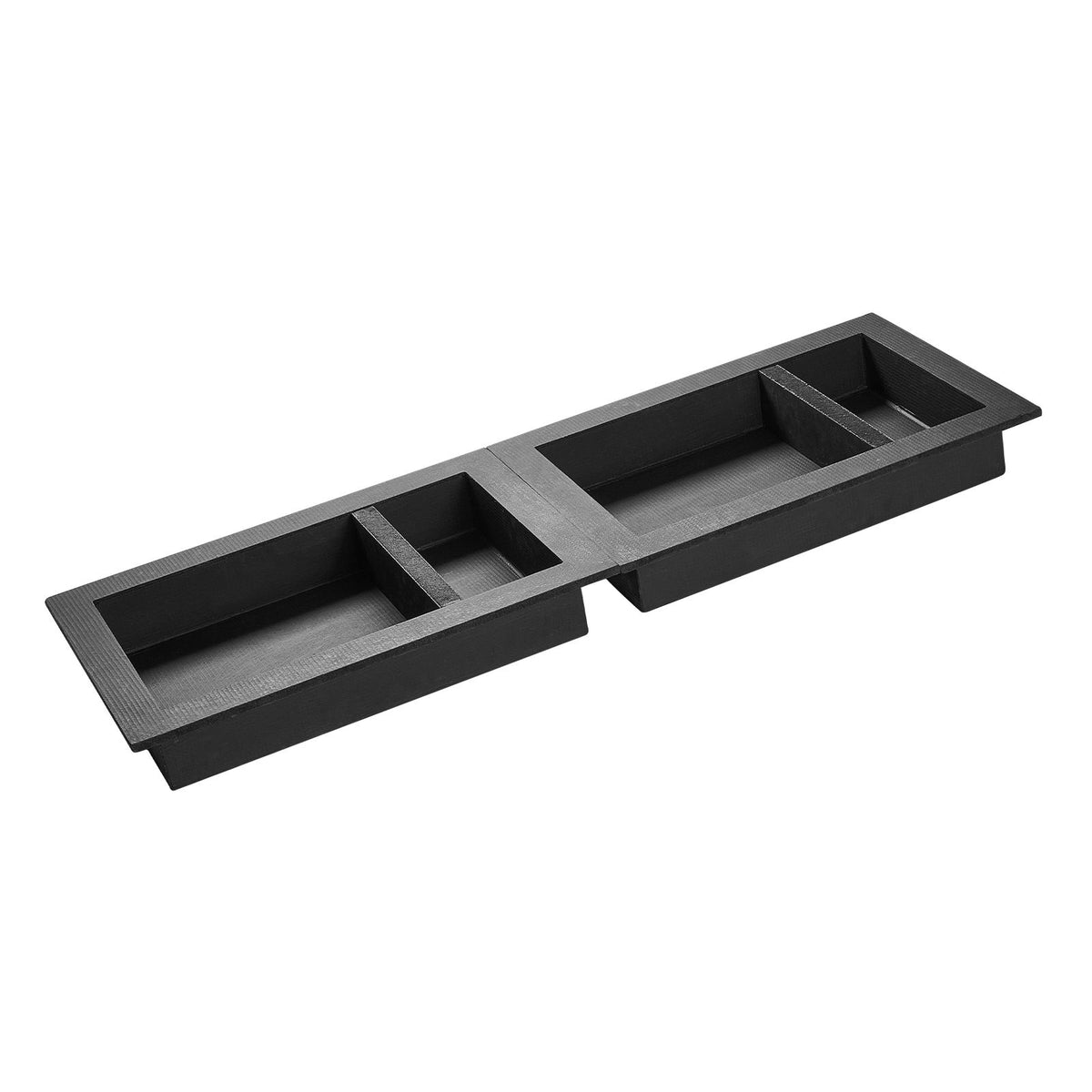 Shower Niche 40.6 x 61+40.6 x 61 cm Recessed Wall Organizer Bathroom